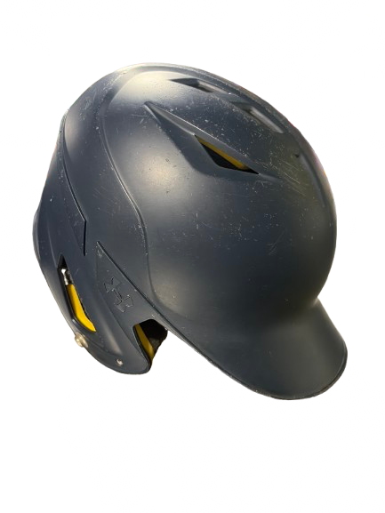 Vist Large View of Product Image Which is Used Under Armour BATTING HELMET RAC010 Batting Helmet No Mask Black XS