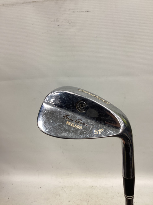 Vist Large View of Product Image Which is Used Cleveland TOUR ACTION 588 Golf Wedge Mens RH 50 Degree