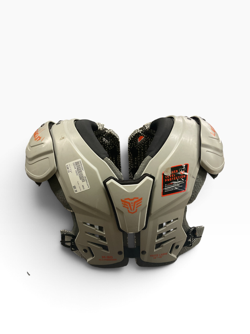 Vist Large View of Product Image Which is Used LEGION Youth FB Shoulder Pads Black LG