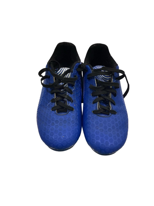 Vist Large View of Product Image Which is Used Vizari BLUE AND WHITE SOCCER CLEATS Soccer Cleats White And Royal Blue Senior 5