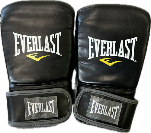 Vist Large View of Product Image Which is Used Everlast Boxing Gloves Black LG
