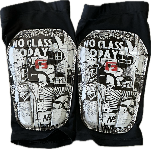 Vist Large View of Product Image Which is Used PRO S PREMIER Soccer Shin Guards Adult Black XL