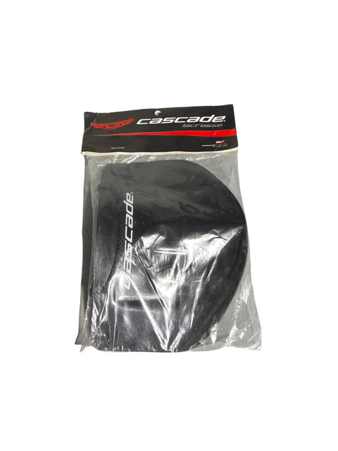 Vist Large View of Product Image Which is Used Cascade THROAT GUARD Lacrosse Facial Protect Black MD