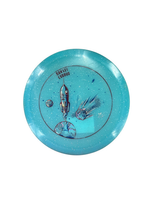 Vist Large View of Product Image Which is Used OAKLEY EXODUS Disc Golf Driver Royal Blue
