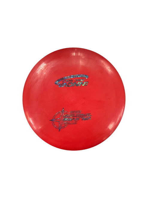 Vist Large View of Product Image Which is Used Innova STAR VALKYRIE Disc Golf Driver Red