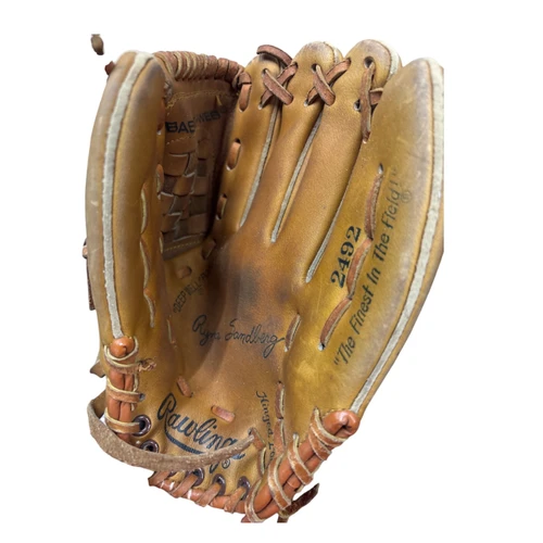 Vist Large View of Product Image Which is Used Rawlings GLOVE BB/SB Glove RH Throw Brown 11 1/2"