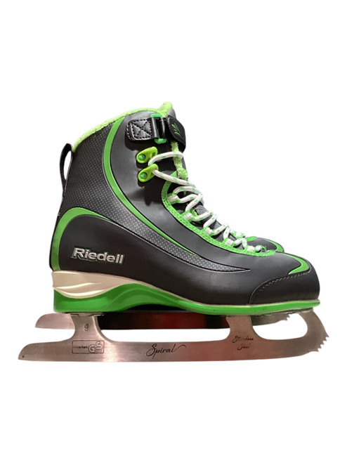 Vist Large View of Product Image Which is Used Riedell SKATES Mens Figure Skate Grey Senior 6