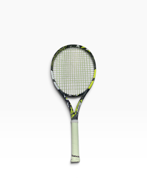 Vist Large View of Product Image Which is Used Babolat PURE AERO LITE Adult Tennis Racquet Black Unknown