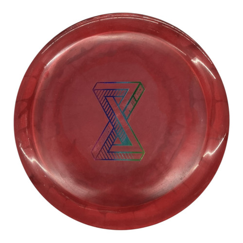 Vist Large View of Product Image Which is Used Infinite Discs MAYA Disc Golf Driver Red 174g