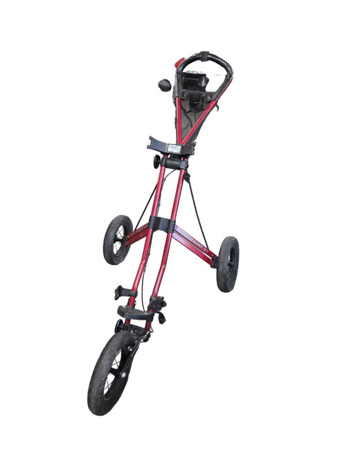 Vist Large View of Product Image Which is Used Sun Mountain FOLDING CART Golf Cart 3 Wheel