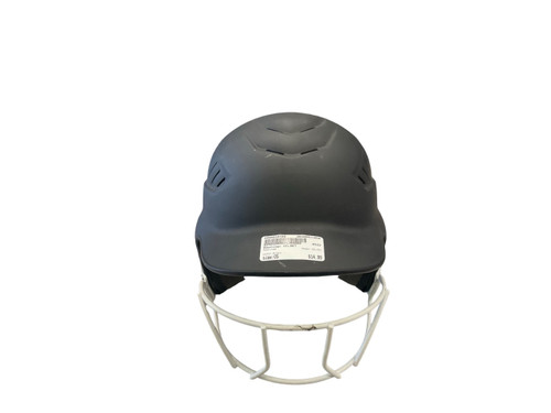 Vist Large View of Product Image Which is Used, Rawlings, Batting Helmet, w/Mask, Black, One Size
