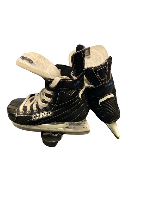 Vist Large View of Product Image Which is Used Bauer NEXUS 55 SKATE Junior Hockey Skate Junior 01