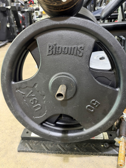 Vist Large View of Product Image Which is Used Hex Dumbbell (Each) 50 lb