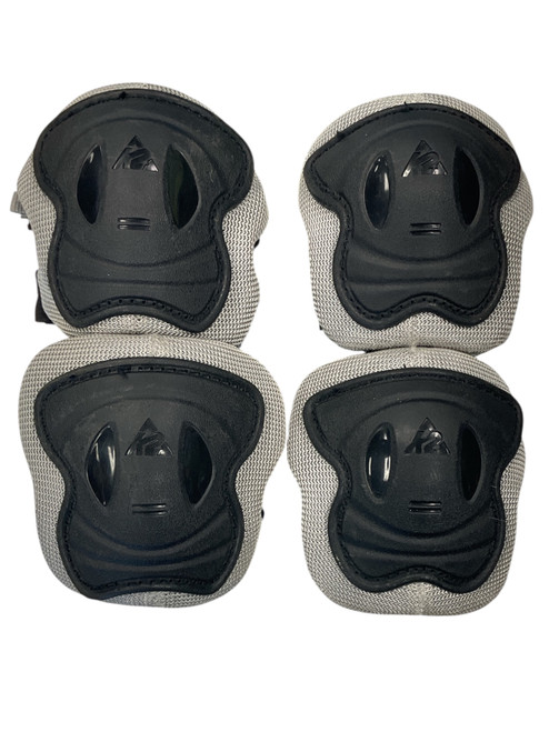 Vist Large View of Product Image Which is Used K2 Skateboard Elbow Pads Black XS
