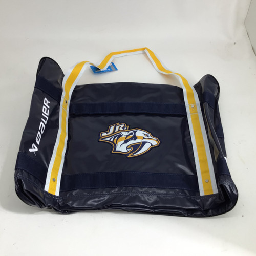 Vist Large View of Product Image Which is Used Bauer S23 TEAM PRO CARRY JR PREDS CARRY BAG Jr Hockey Carry Navy Blue