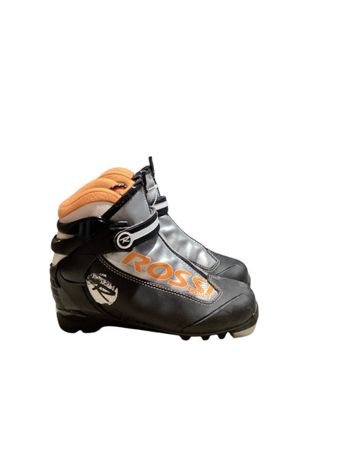 Vist Large View of Product Image Which is Used Rossignol COMP J Boys NNN XC Ski Boots Orange W 06 / JR 04-04.5