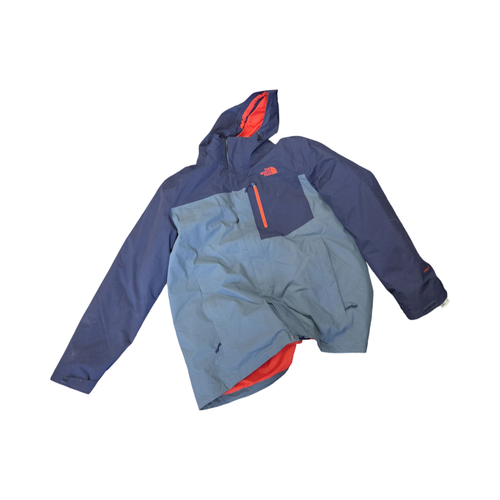 Vist Large View of Product Image Which is Used North Face HEAVY JACKET XL Outerwear Heavy Jacket M Navy Blue XL