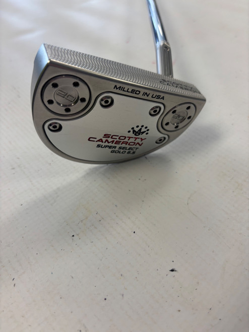 Vist Large View of Product Image Which is Used Titleist SC SUPER SELECT GOLO 6.5 Mens Putter RH