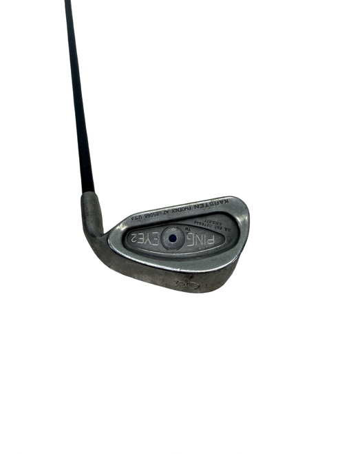 Vist Large View of Product Image Which is Used Ping EYE 2 BLUE DOT Mens Individual Iron RH 8 Iron 36.5" w/ Crossfire Graphite Shaft