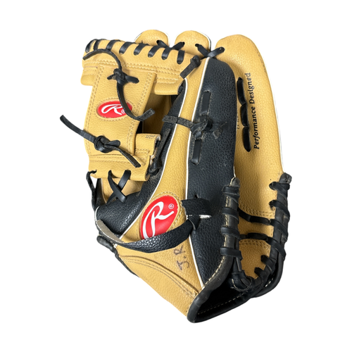 Vist Large View of Product Image Which is Used Rawlings WPL115BCW Baseball Glove Right Hand Throw Brown 11 1/2"