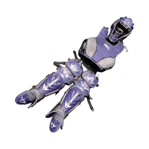 Vist Large View of Product Image Which is Used Mizuno SAMURAI Catchers Set w/ Helmet