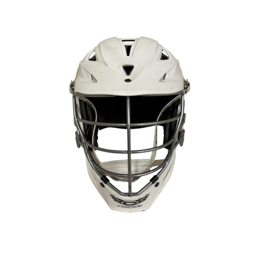 Vist Large View of Product Image Which is Used Cascade R Lacrosse Helmet White One Size