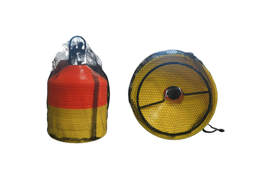 Vist Large View of Product Image Which is Used FIELD CONES Soccer Field Marker Yellow