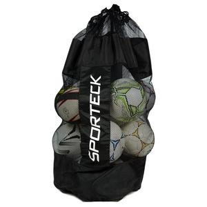 Vist Large View of Product Image Which is Used SPORTECK BALL BAG Soccer Ball Bag Black