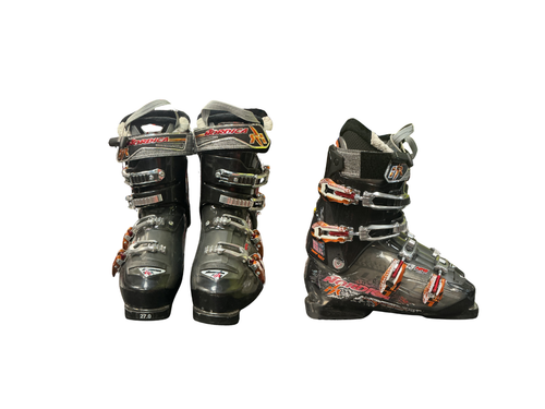 Vist Large View of Product Image Which is Used Nordica HOT ROD 8.5 Mens DH Ski Boot Black 270 MP - M09 - W10