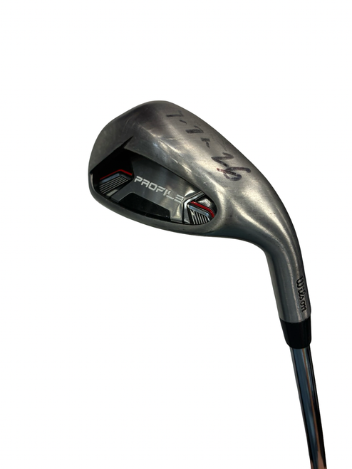 Vist Large View of Product Image Which is Used Wilson PROFILE SW Golf Wedge Mens RH Sand Wedge