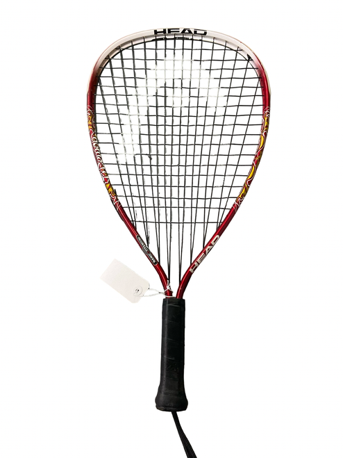 Vist Large View of Product Image Which is Used Head NANO Adult Racquetball Racquet Red 4 5/8"