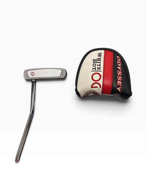 Vist Large View of Product Image Which is Used Odyssey WHITE HOT OG Mens Putter RH