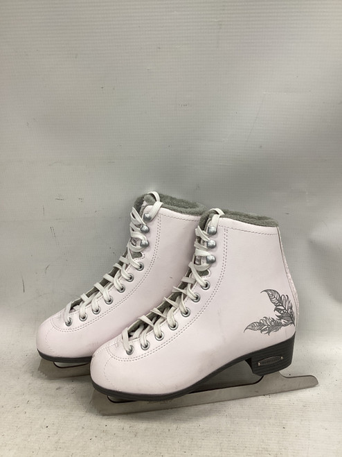 Vist Large View of Product Image Which is Used Bladerunner AURORA FIGURE SKATES WomensFigure Skate White Senior 6