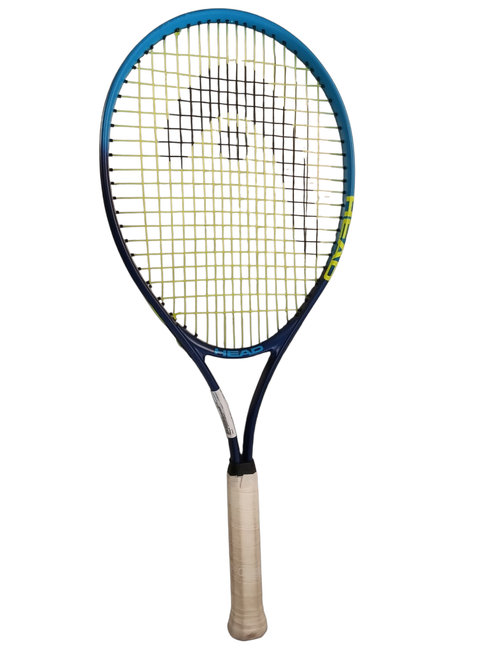 Vist Large View of Product Image Which is Used Head CONQUEST Adult Tennis Racquet Navy Blue 4 3/8"
