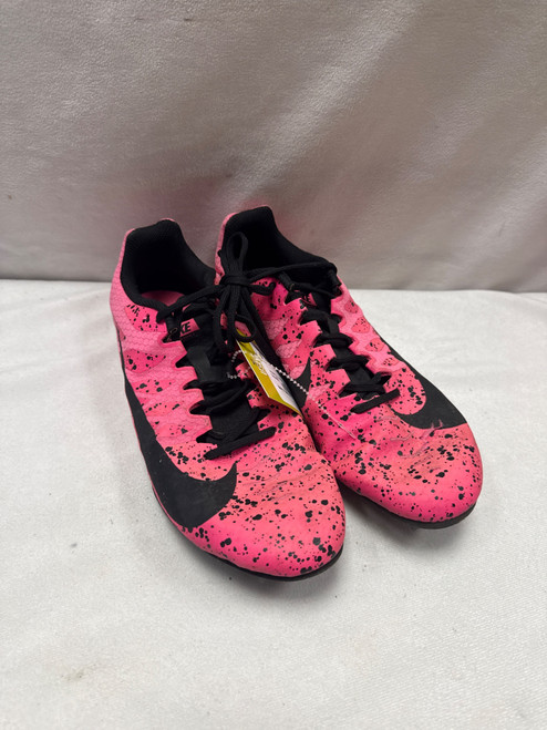 Vist Large View of Product Image Which is Used Nike Track & Field Cleats Adult Pink Senior 9