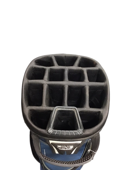 Vist Large View of Product Image Which is Used Ping TRAVERSE Mens Cart Bag Navy Blue