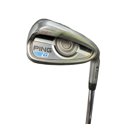 Vist Large View of Product Image Which is Used Ping G BLACK DOT Mens Individual Iron RH 8 Iron