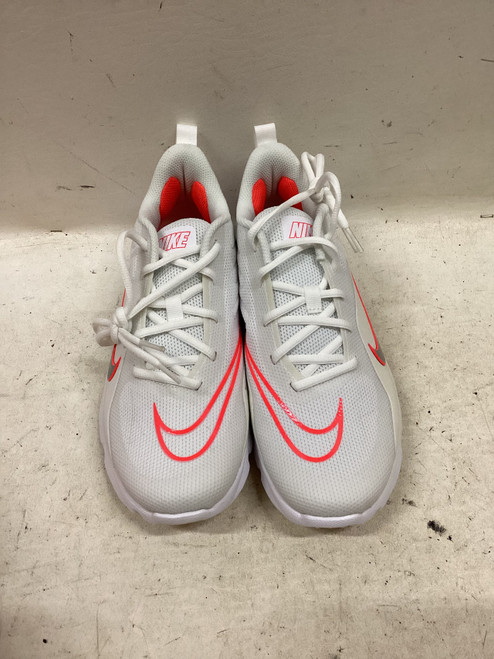 Vist Large View of Product Image Which is Used Nike ALPHA HUARACHE 8 PRO TURF LAX LAX Cleats Mens White Senior 7