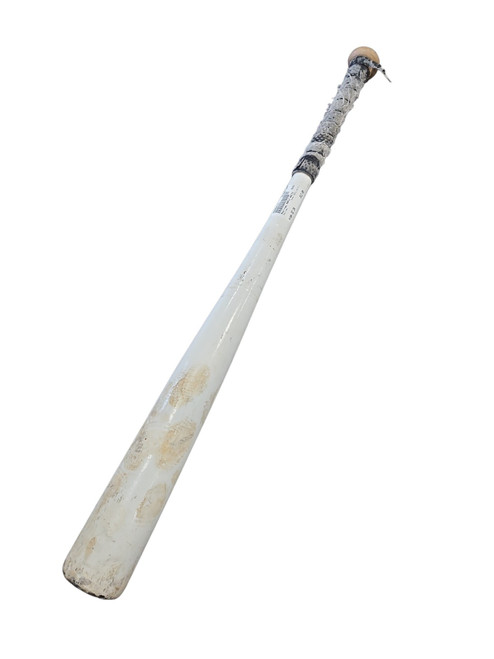 Vist Large View of Product Image Which is Used Rawlings MAPLE WHITE BB/SB Wood Bat 32"