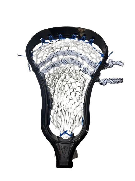 Vist Large View of Product Image Which is Used BEGINNER STRUNG Mens Lacrosse Head Black