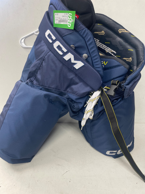 Vist Large View of Product Image Which is Used CCM AS-V PRO Senior Pant Navy Blue LG