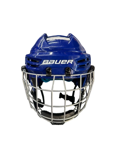 Vist Large View of Product Image Which is Used Bauer PRODIGY Helmet Cage Combo Navy Blue XS