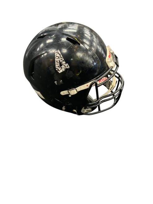 Vist Large View of Product Image Which is Used Riddell VICTOR FB Helmet Black L/XL
