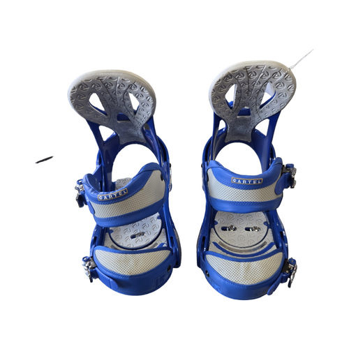 Vist Large View of Product Image Which is Used Burton CARTEL BINDINGS LG Mens Binding Only Royal Blue LG