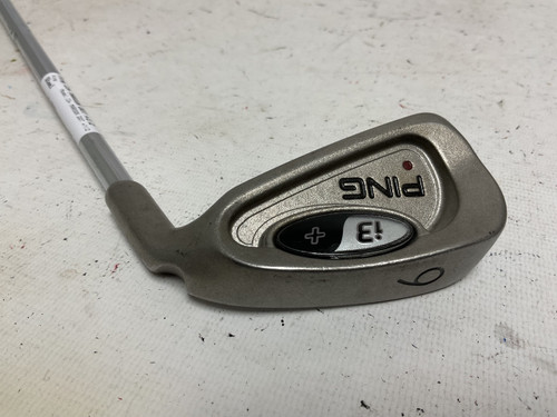 Vist Large View of Product Image Which is Used Ping I3+ MAROON DOT +1/2 Mens Individual Iron RH 6 Iron