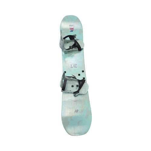 Vist Large View of Product Image Which is Used K2 LIL KAT GIRLS  SNOWBORD Girls Board/Binding Carolina Blue 110 cm