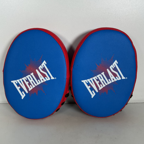 Vist Large View of Product Image Which is Used Everlast Boxing Pads Royal Blue