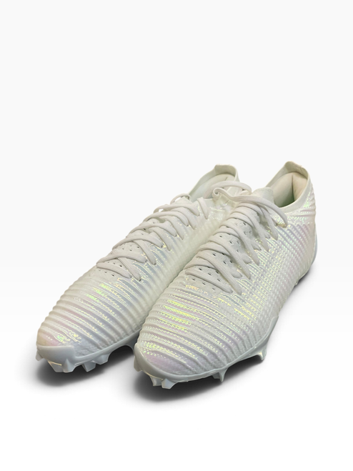Vist Large View of Product Image Which is Used Under Armour BLUR PRO Adult FB Cleats White Senior 10