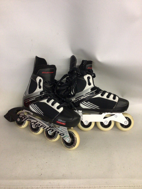 Vist Large View of Product Image Which is Used Bladerunner DYNAMO ADJ 4-7 Junior Rec Fitness Skates Black Adjustable