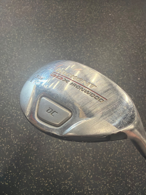 Vist Large View of Product Image Which is Used Nickent 3DX IRONWOOD Mens Hybrid Club RH 5 Hybrid